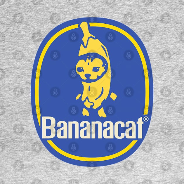 Banana Cat Meme | Happy | Banana Brand Sticker by anycolordesigns